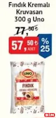 UNO FINDIK KREMALI KRUVASAN 300 G